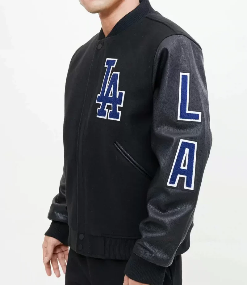 MLB Black Los Angeles Dodgers Jacket