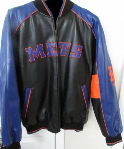 MLB Jeff Hamilton New York Mets Leather Jackets