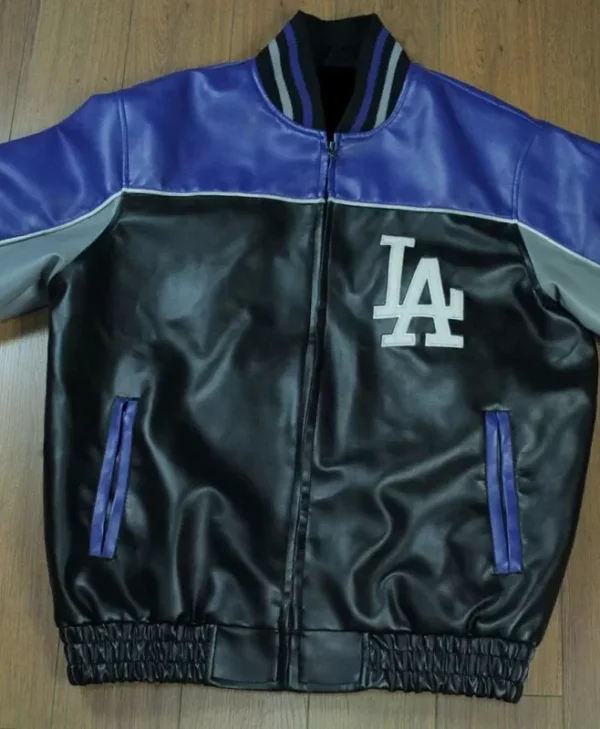 MLB Los Angeles Dodgers Vintage Leather Jacket