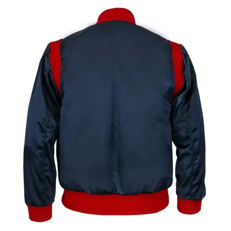 MLB Navy Los Angeles Angels Satin Jackets