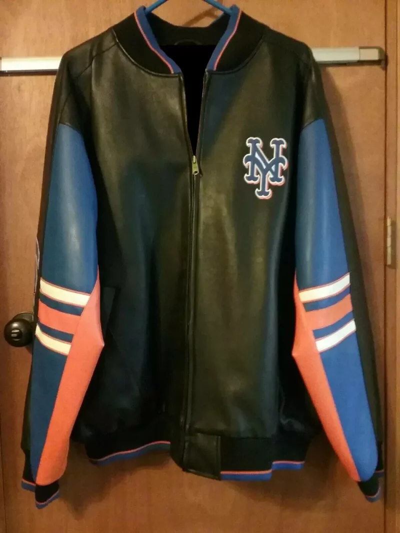 MLB New York Mets Baseball Leather Jacket