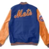 MLB New York Mets Blue Orange Varsity Jackets