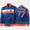 MLB New York Mets David Peterson Satin Jacket
