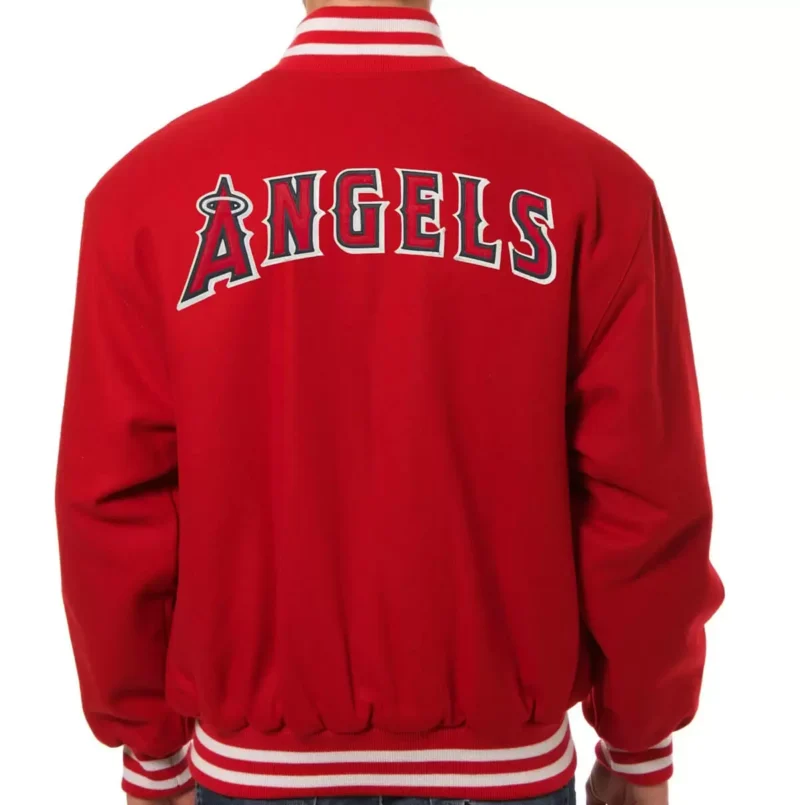MLB Red Los Angeles Angels Jacket