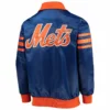 MLB Royal New York Mets The Captain II Satin Jackets scaled 1