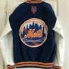 MLB Vintage New York Mets Varsity Jacket
