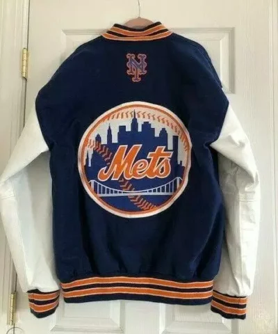 MLB Vintage New York Mets Varsity Jacket