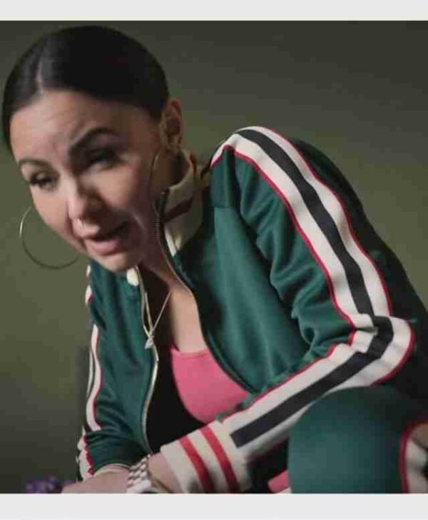Maid Danielle Green Track Jacket