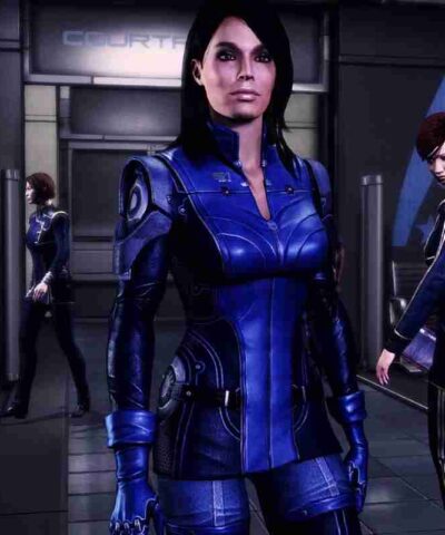 Mass Effect 3 Ashley Williams Leather Jacket