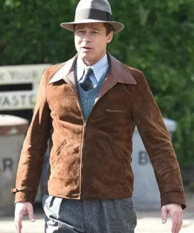 Max Vatan Allied Suede Brown Jacket