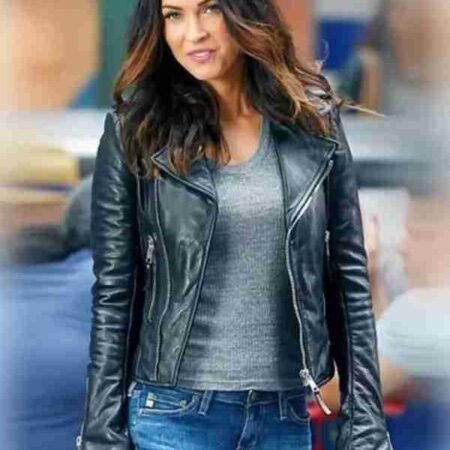 Megan Fox Teenage Mutant Ninja Turtles Black Jacket