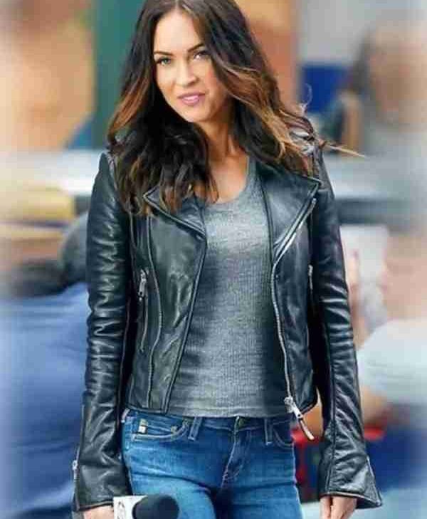 Megan Fox Teenage Mutant Ninja Turtles Black Jacket