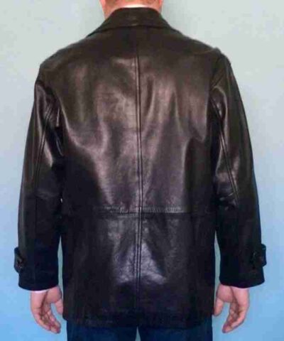 Men Black Leather Jacket