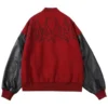Mens Embroidered Hip Hop Wool Varsity Jackets