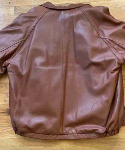Mens Leather Brown Leather Jacket