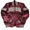 Mens Morehouse College Maroon Bomber Jacket