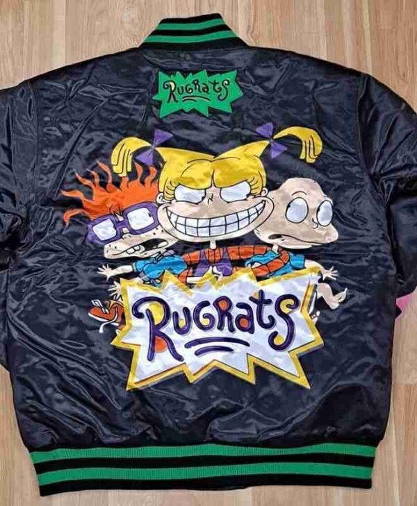 Mens Rugrats Satin Jacket 2