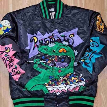 Mens Rugrats Satin Jacket