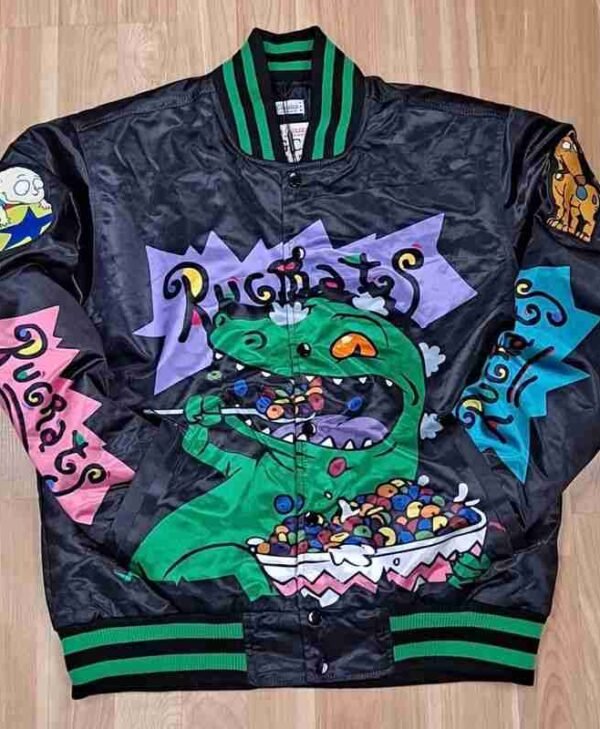 Mens Rugrats Satin Jacket