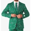 Mens Stylish 2 Piece Cool Circuit Suit