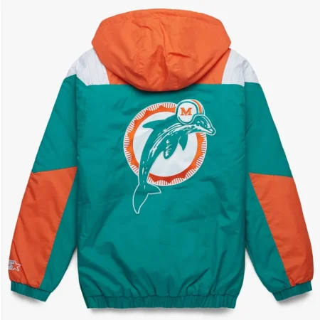 Miami Dolphins Pullover Polyester Jacket