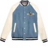 Mickey Mouse Denim Varsity Jacket