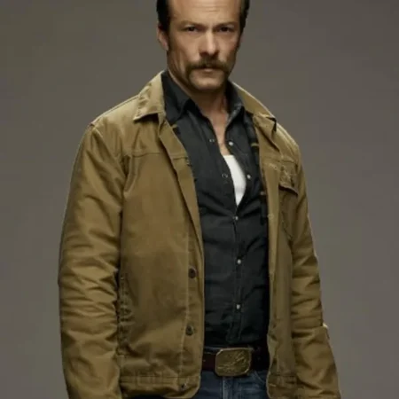 Mike Franks NCIS Origins Green Jacket