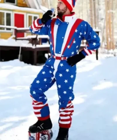 Mike Sorrentino Jersey Shore Family Vacation S06 USA Ski Polyester Suit