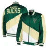 Milwaukee Bucks Hunter Green Ripstop Nylon Jacket