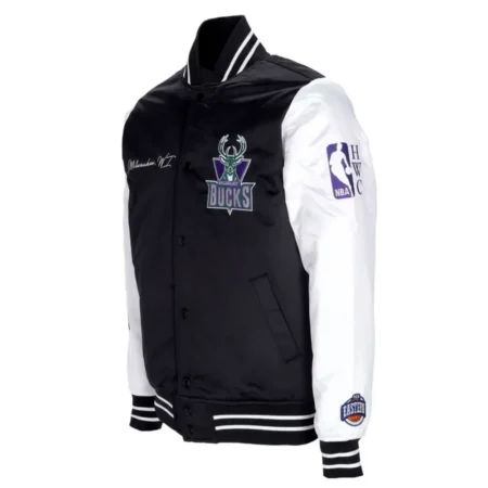 Milwaukee Bucks Team Origins Varsity Jacket