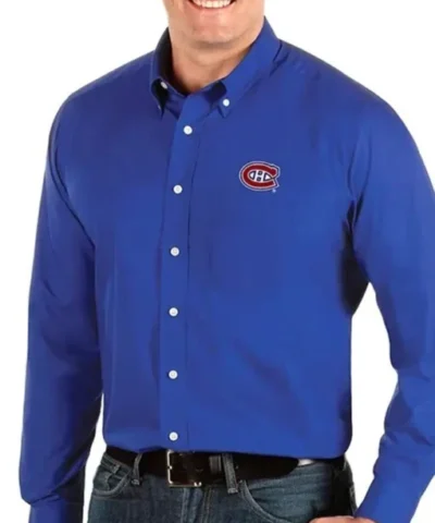 Montreal Canadiens Nhl Dress Shirt
