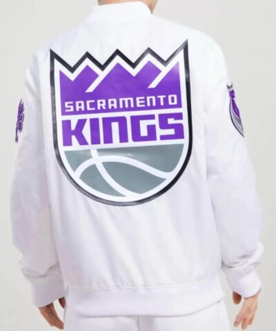 NBA Team Sacramento Kings Big Logo Jacket