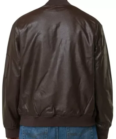 NFL Green Bay Packers Brown Leather Varsity Jackets