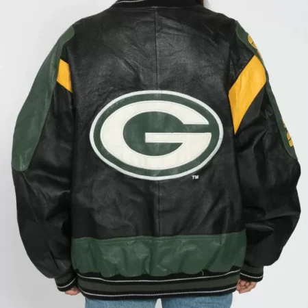 NFL Green Bay Packers Football Leather Jackets