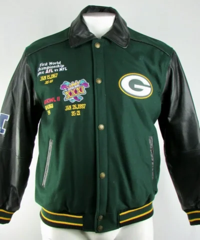 NFL Green Bay Packers Super Bowl Champions Jacket