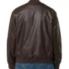 NFL Los Angeles Chargers Brown Leather Varsity Jackets