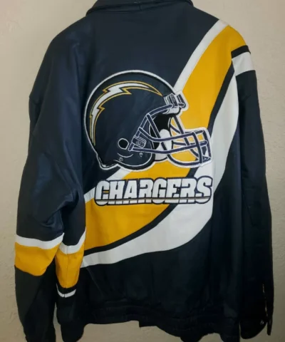 NFL Los Angeles Chargers Jeff Hamilton Leather Jackets