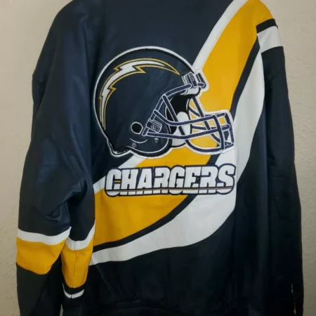 NFL Los Angeles Chargers Jeff Hamilton Leather Jackets