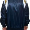 NFL Team Los Angeles Chargers Navy Satin Jackets