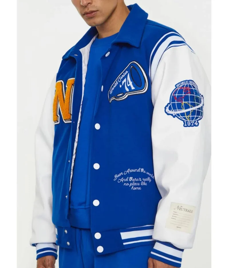 NTRLS World Series Blue and White Jacket