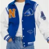 NTRLS World Series Letterman Blue and White Jacket