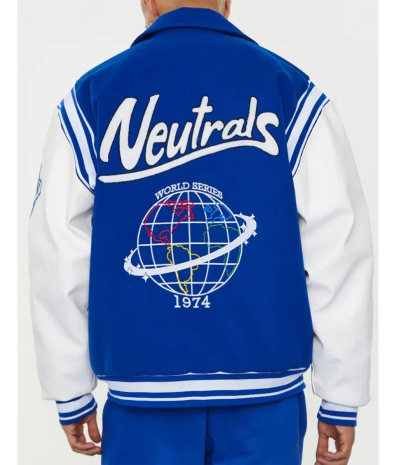 NTRLS World Series Letterman Blue and White Jackets