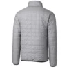 NY Yankees Full Zip Grey Puffer Jackets
