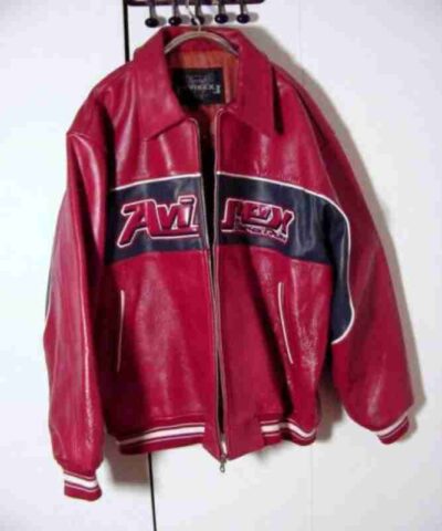 NYC Limited Edition Red Leather Jacket