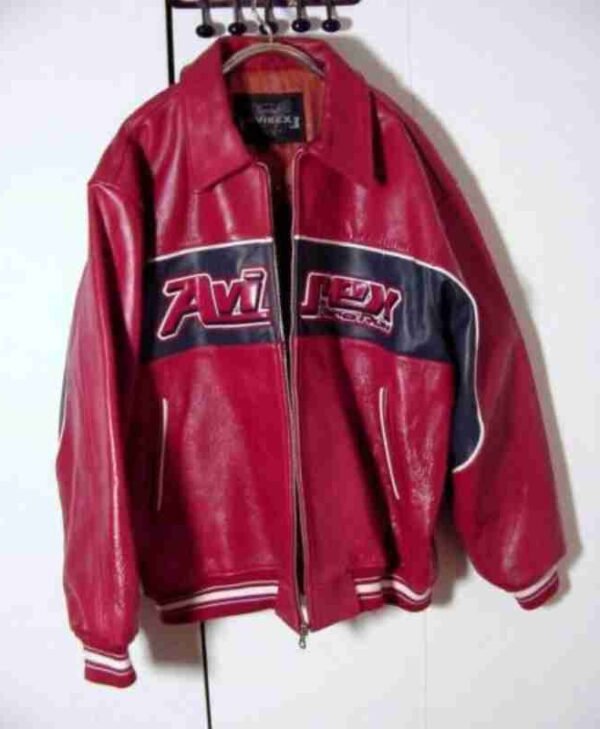 NYC Limited Edition Red Leather Jacket
