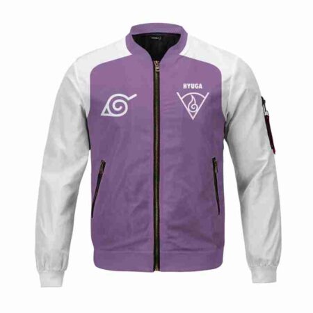 Naruto Personalized Hyuga Clan Bomber Jacket