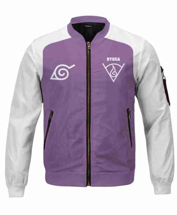 Naruto Personalized Hyuga Clan Bomber Jacket