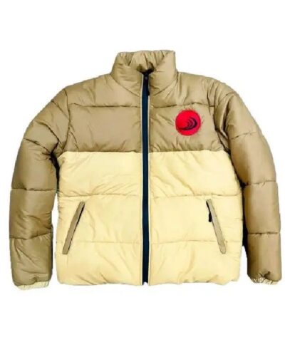 Naruto Seventh Hokage Beige And Brown Jacket