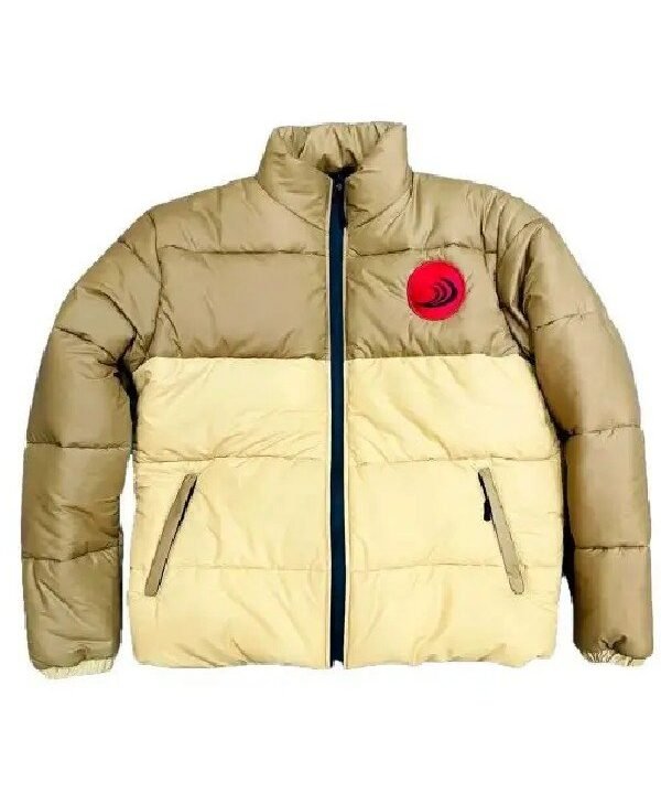 Naruto Seventh Hokage Beige And Brown Jacket