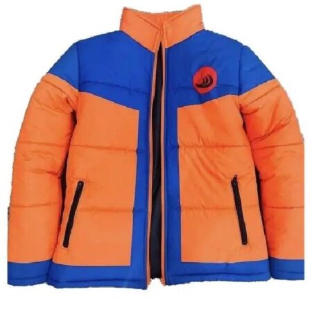 Naruto Seventh Hokage Puffer Jacket